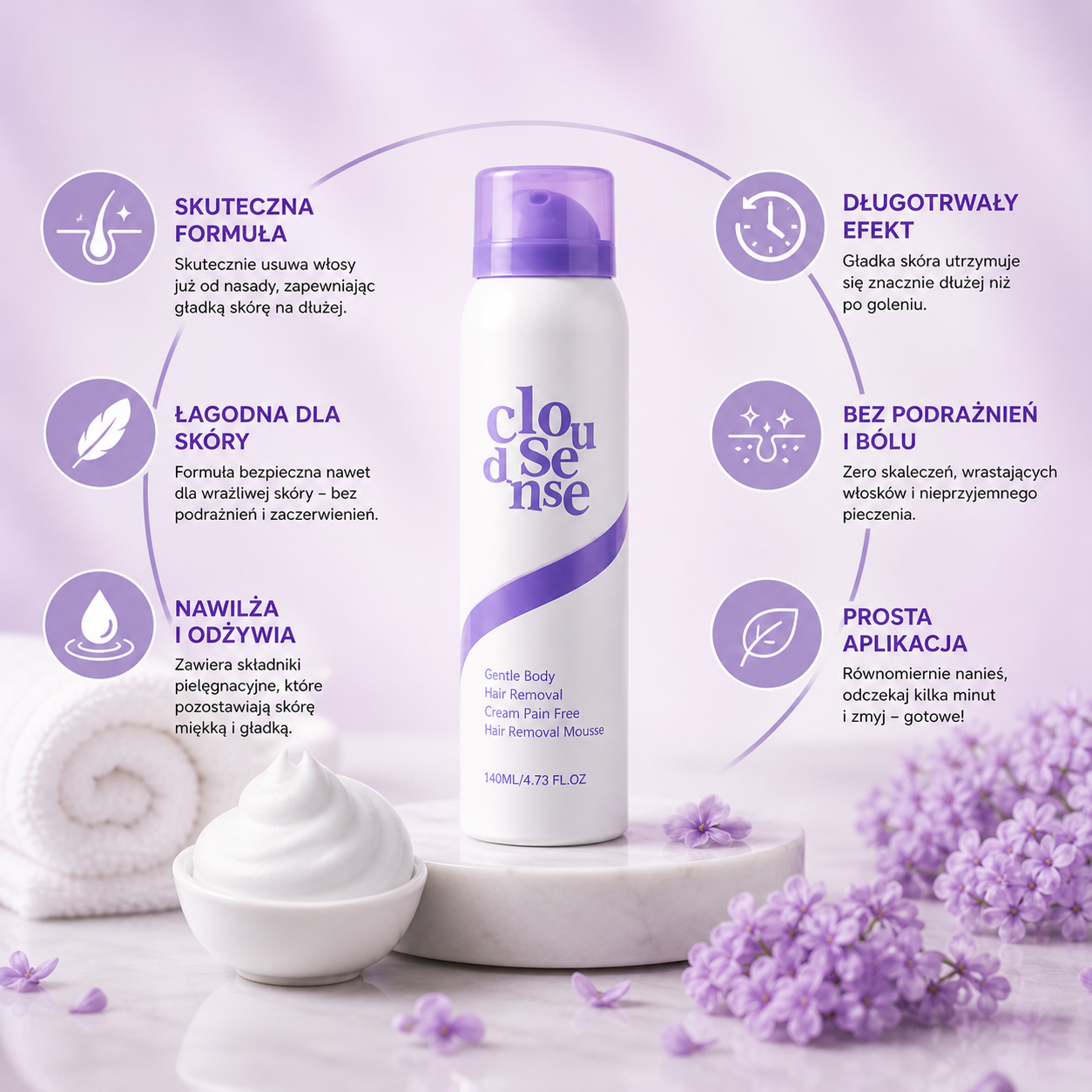 SmoothSkin Zestaw Depilacyjny